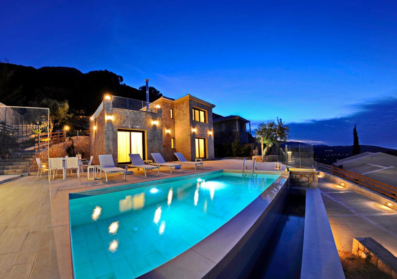 Ionian Stone Luxury Villa ニキアナ エクステリア 写真