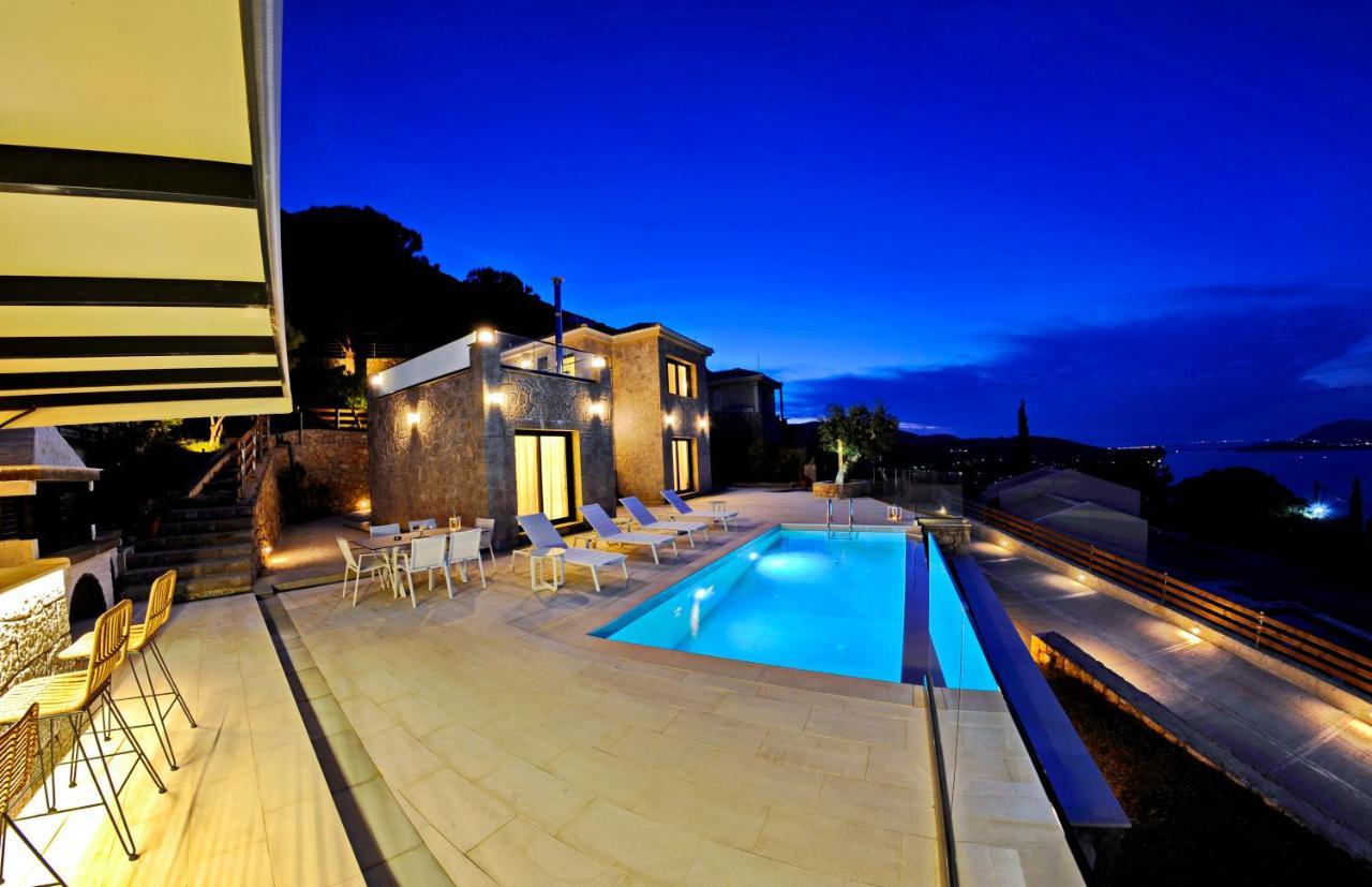 Ionian Stone Luxury Villa ニキアナ エクステリア 写真