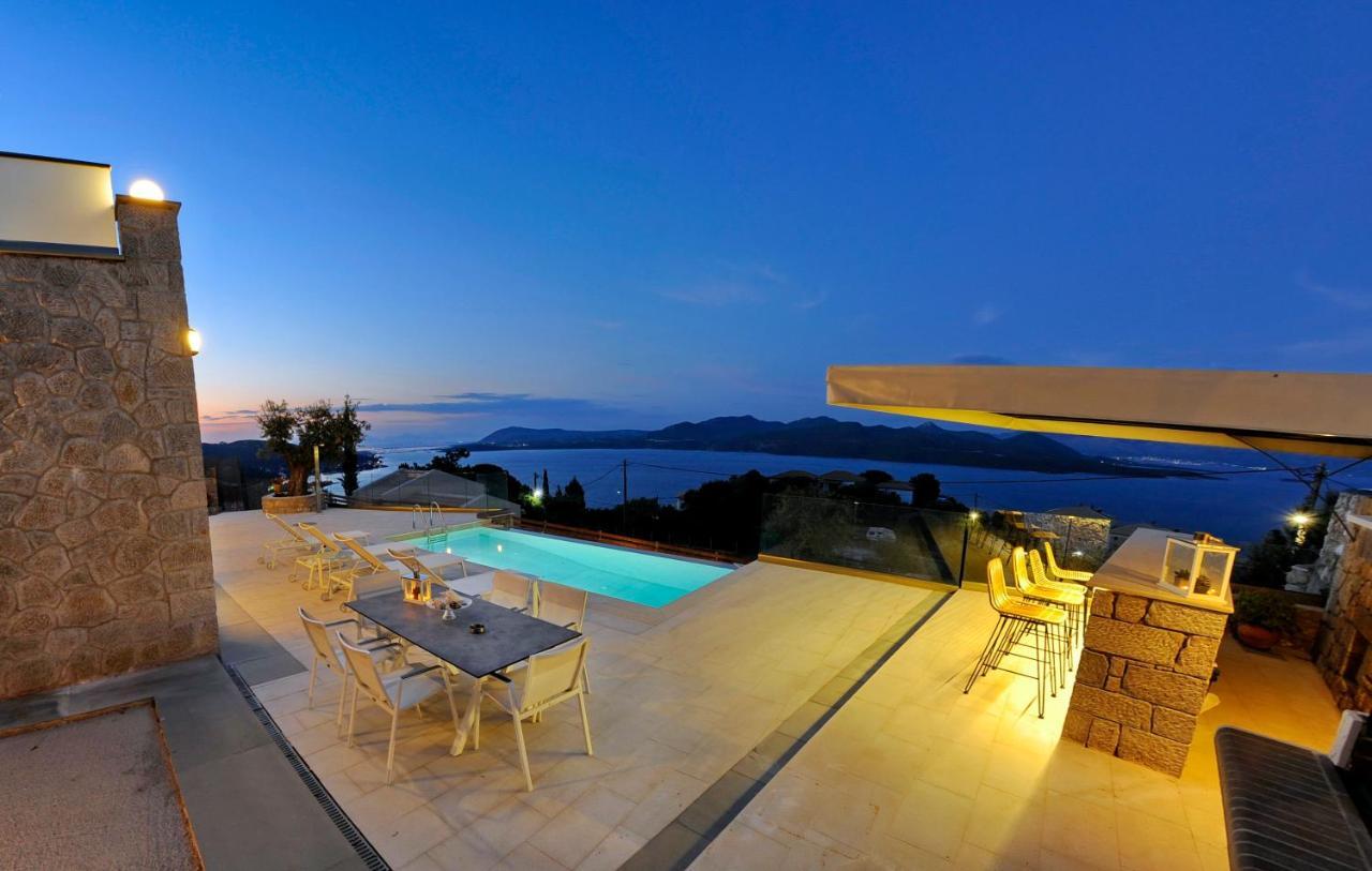 Ionian Stone Luxury Villa ニキアナ エクステリア 写真