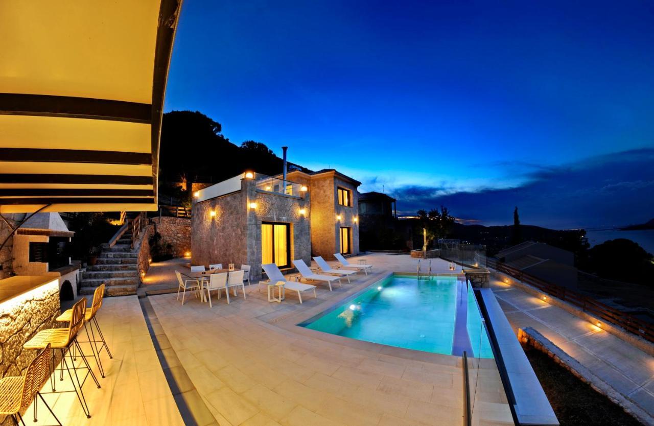 Ionian Stone Luxury Villa ニキアナ エクステリア 写真