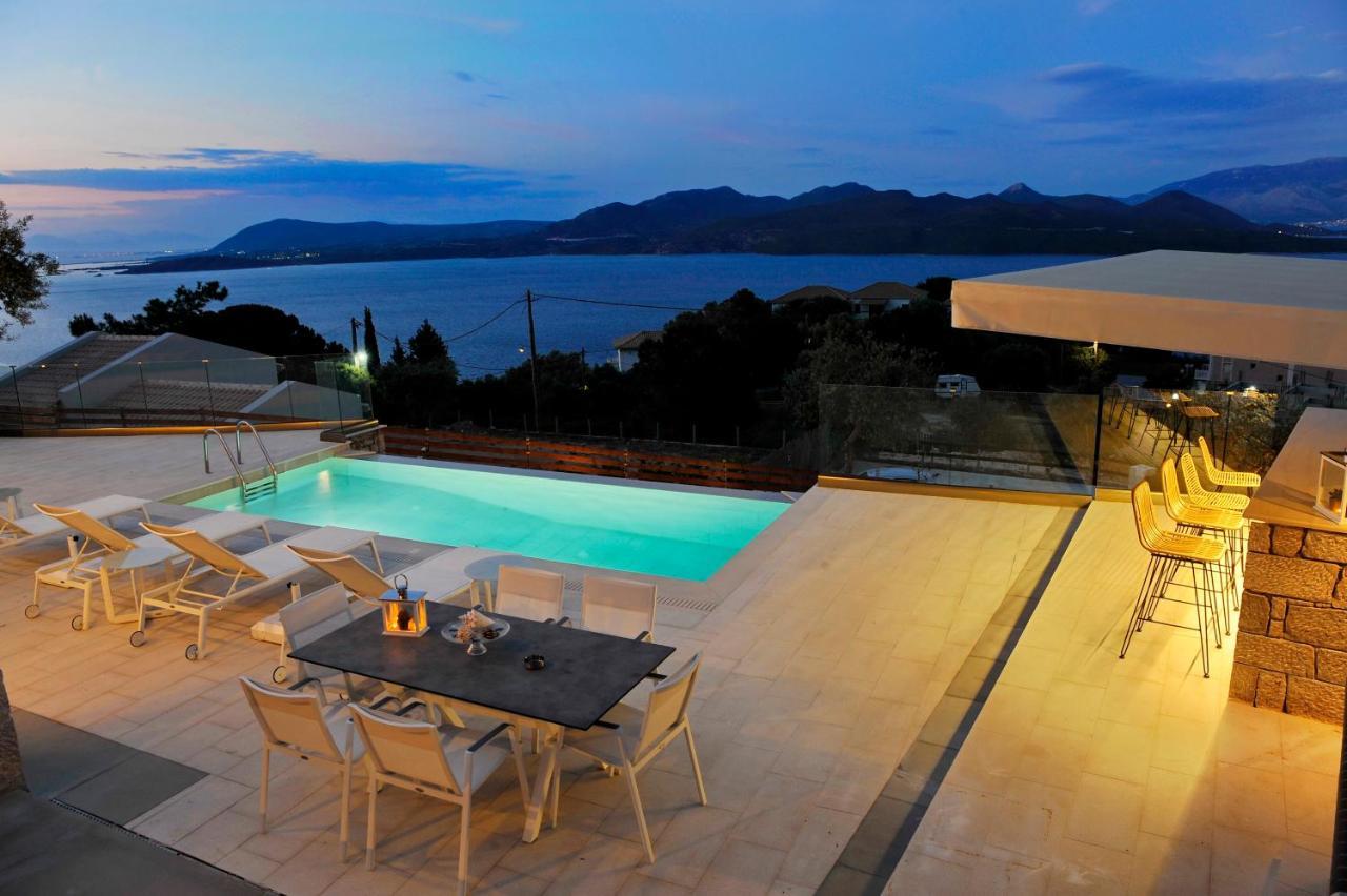 Ionian Stone Luxury Villa ニキアナ エクステリア 写真