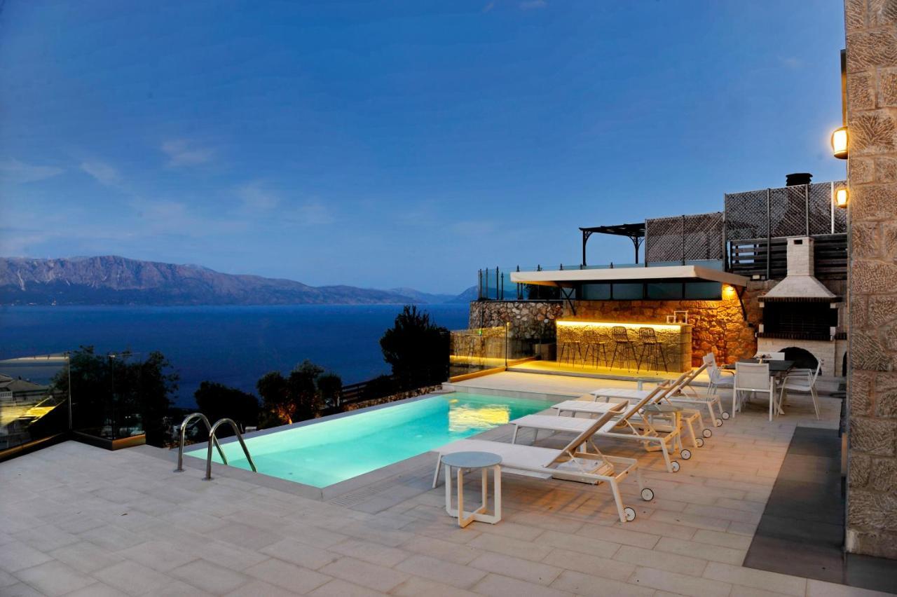 Ionian Stone Luxury Villa ニキアナ エクステリア 写真