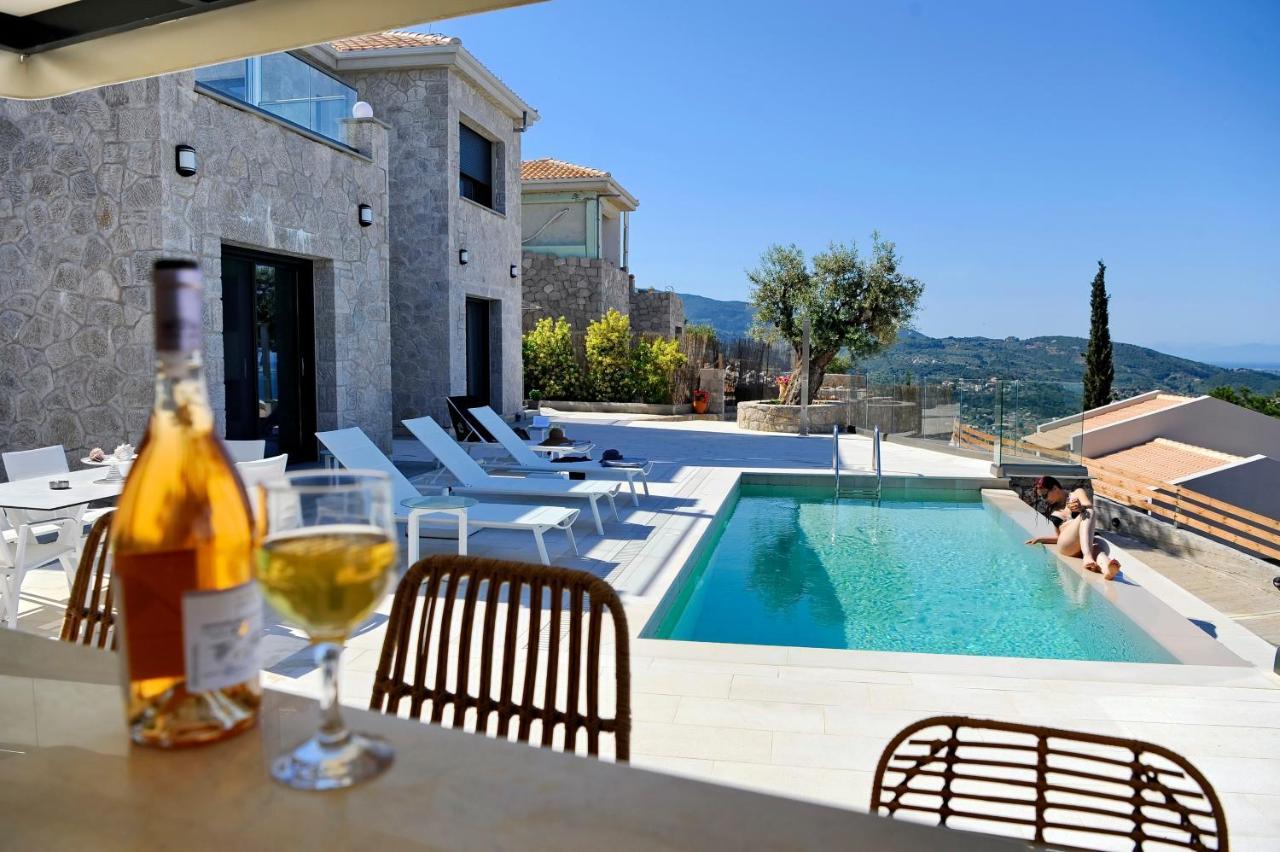 Ionian Stone Luxury Villa ニキアナ エクステリア 写真