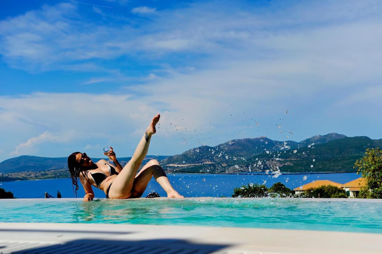 Ionian Stone Luxury Villa ニキアナ エクステリア 写真