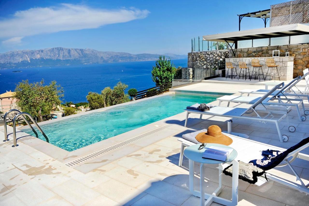 Ionian Stone Luxury Villa ニキアナ エクステリア 写真