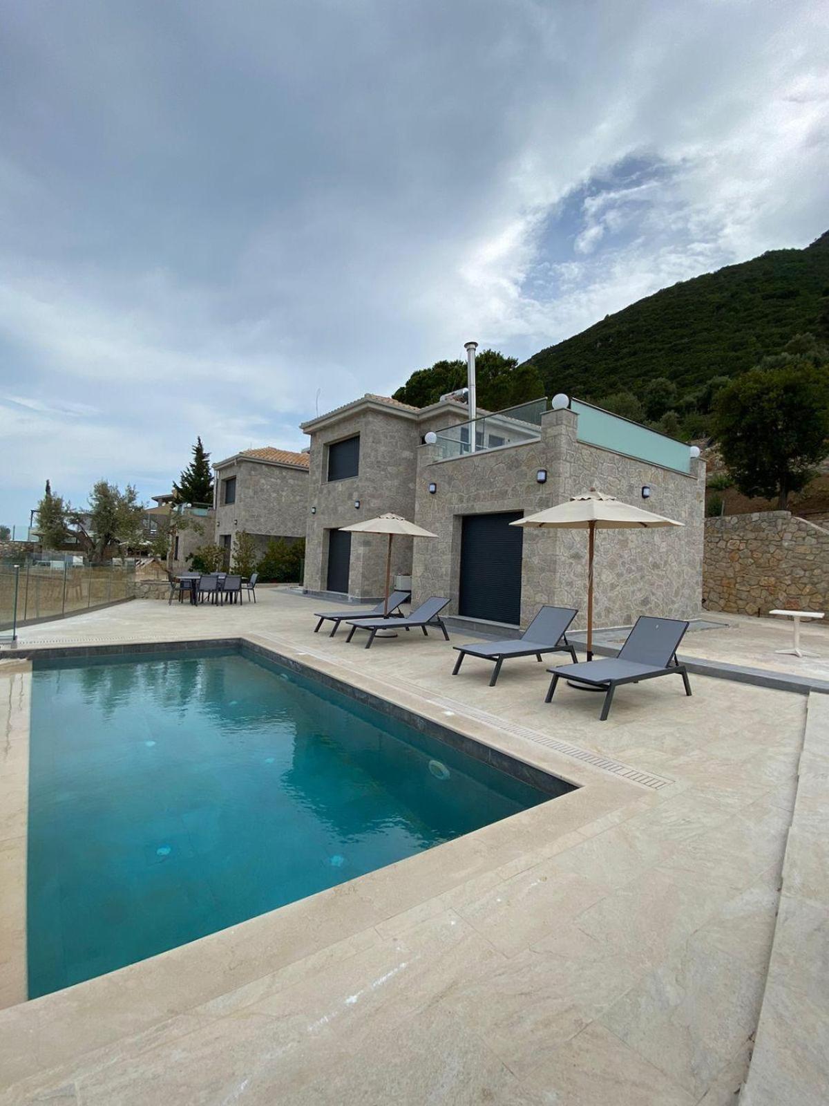 Ionian Stone Luxury Villa ニキアナ エクステリア 写真